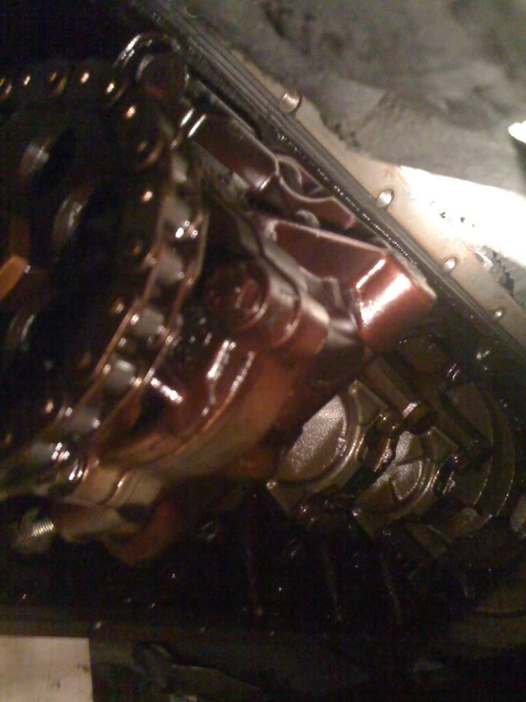 M50 oil pump chain tension?